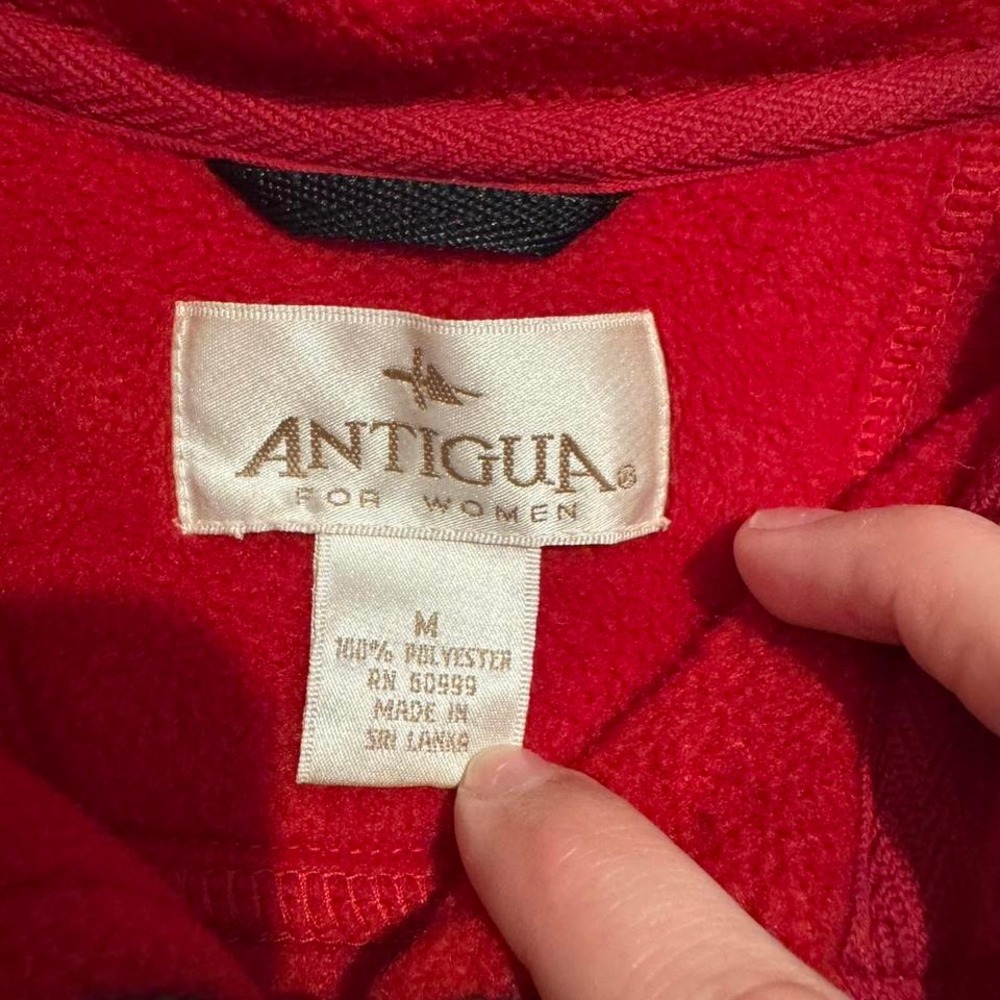 Vintage OU Half-zip Sweater - Picture 2 of 3